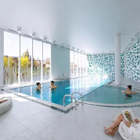 Waterlane Island With Pool, Sauna & Gym By Lion アパート